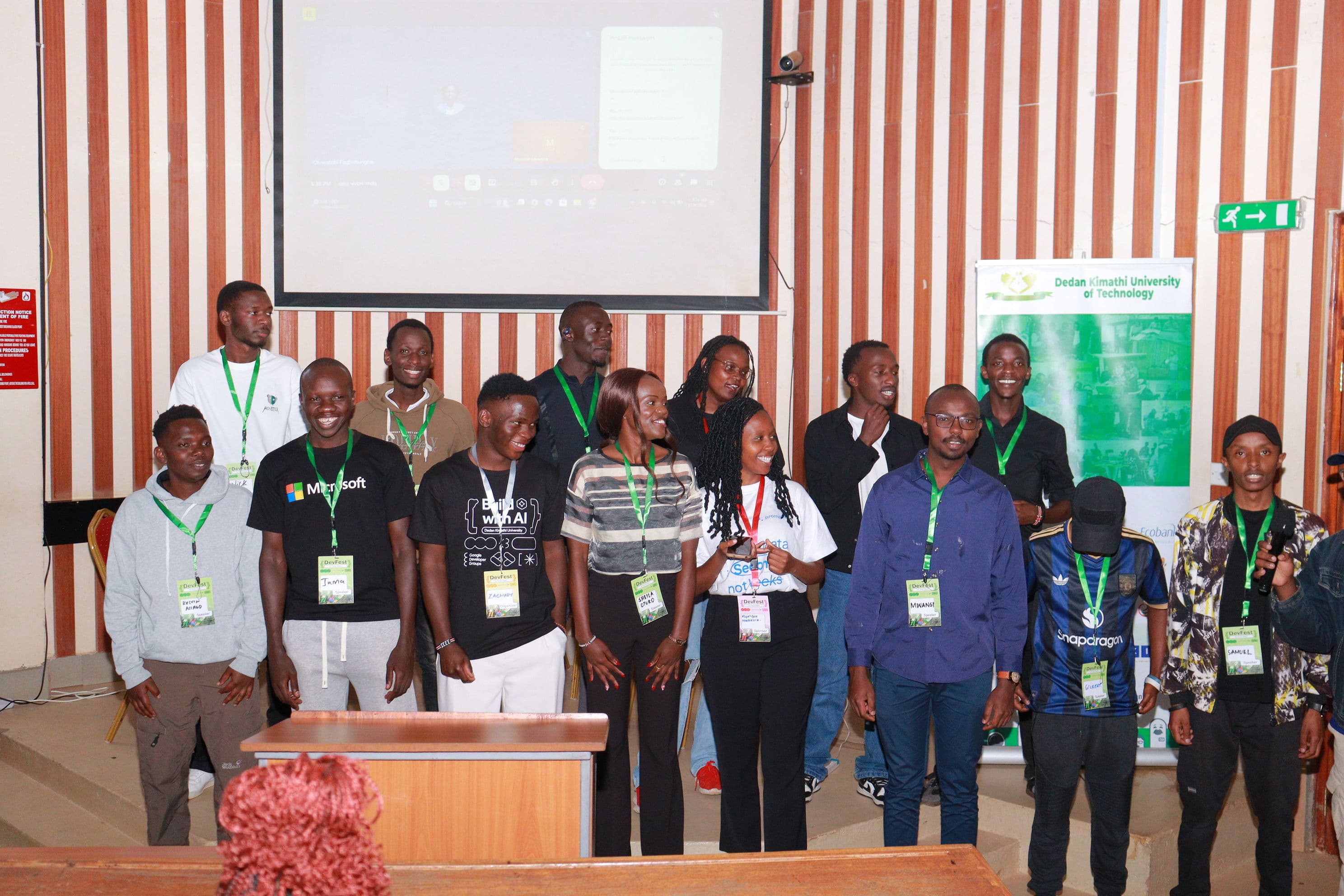 Simon Juma at tech eventr 